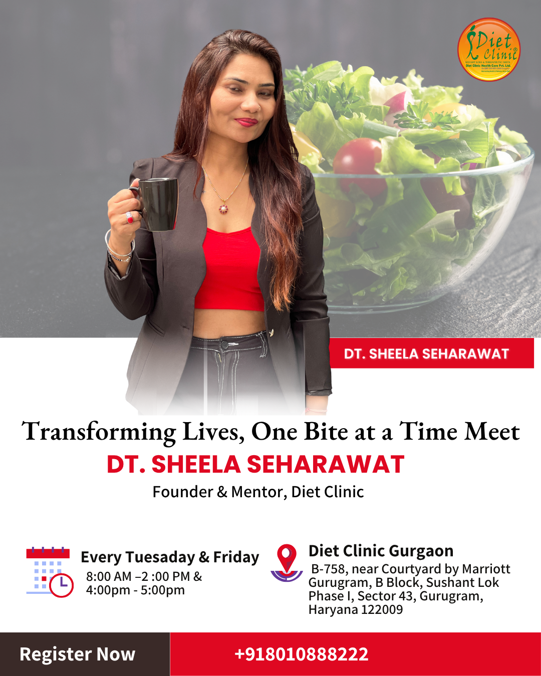 Join Dietician Sheela Seharawat